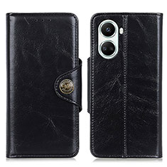 Funda de Cuero Cartera con Soporte Carcasa M12L para Huawei Nova 10 SE Negro