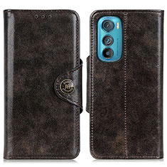 Funda de Cuero Cartera con Soporte Carcasa M12L para Motorola Moto Edge 30 5G Bronze