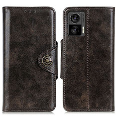 Funda de Cuero Cartera con Soporte Carcasa M12L para Motorola Moto Edge 30 Lite 5G Bronze