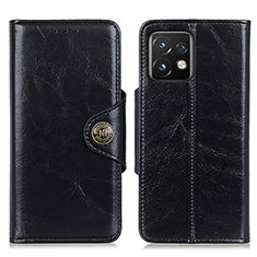 Funda de Cuero Cartera con Soporte Carcasa M12L para Motorola Moto Edge 40 Pro 5G Negro