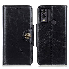 Funda de Cuero Cartera con Soporte Carcasa M12L para Nokia C22 Negro