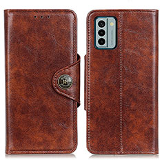 Funda de Cuero Cartera con Soporte Carcasa M12L para Nokia G22 Marron