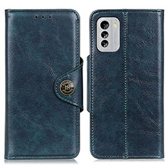 Funda de Cuero Cartera con Soporte Carcasa M12L para Nokia G60 5G Azul