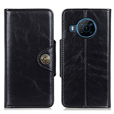 Funda de Cuero Cartera con Soporte Carcasa M12L para Nokia X100 5G Negro