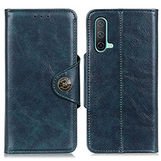 Funda de Cuero Cartera con Soporte Carcasa M12L para OnePlus Nord CE 5G Azul