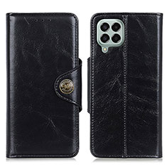 Funda de Cuero Cartera con Soporte Carcasa M12L para Samsung Galaxy M33 5G Negro