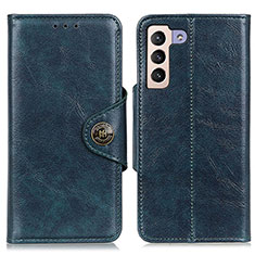 Funda de Cuero Cartera con Soporte Carcasa M12L para Samsung Galaxy S22 Plus 5G Azul