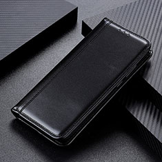 Funda de Cuero Cartera con Soporte Carcasa M12L para Samsung Galaxy S23 Ultra 5G Negro