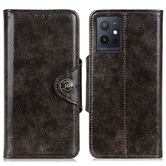 Funda de Cuero Cartera con Soporte Carcasa M12L para Vivo Y75 5G Bronze