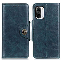 Funda de Cuero Cartera con Soporte Carcasa M12L para Xiaomi Mi 11X 5G Azul