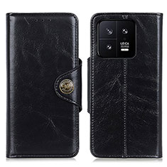 Funda de Cuero Cartera con Soporte Carcasa M12L para Xiaomi Mi 13 Pro 5G Negro