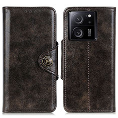 Funda de Cuero Cartera con Soporte Carcasa M12L para Xiaomi Mi 13T Pro 5G Bronze