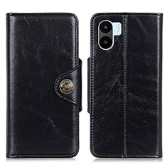 Funda de Cuero Cartera con Soporte Carcasa M12L para Xiaomi Poco C51 Negro