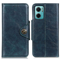 Funda de Cuero Cartera con Soporte Carcasa M12L para Xiaomi Redmi 10 5G Azul