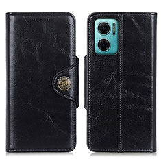 Funda de Cuero Cartera con Soporte Carcasa M12L para Xiaomi Redmi 10 Prime Plus 5G Negro