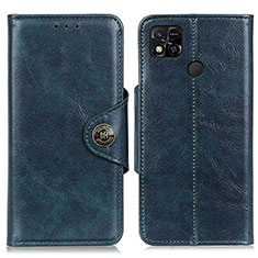 Funda de Cuero Cartera con Soporte Carcasa M12L para Xiaomi Redmi 9 Activ Azul