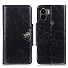 Funda de Cuero Cartera con Soporte Carcasa M12L para Xiaomi Redmi A1 Plus Negro