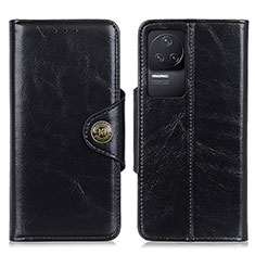 Funda de Cuero Cartera con Soporte Carcasa M12L para Xiaomi Redmi K50 5G Negro