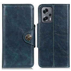 Funda de Cuero Cartera con Soporte Carcasa M12L para Xiaomi Redmi K50i 5G Azul