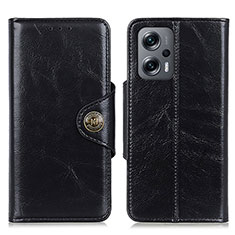 Funda de Cuero Cartera con Soporte Carcasa M12L para Xiaomi Redmi K50i 5G Negro