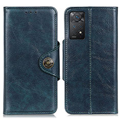 Funda de Cuero Cartera con Soporte Carcasa M12L para Xiaomi Redmi Note 12 Pro 4G Azul