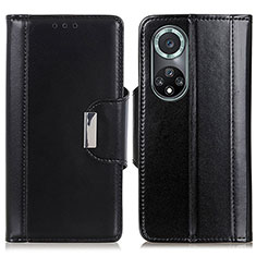 Funda de Cuero Cartera con Soporte Carcasa M13L para Huawei Nova 9 Pro Negro