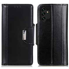 Funda de Cuero Cartera con Soporte Carcasa M13L para Samsung Galaxy A04s Negro