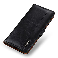 Funda de Cuero Cartera con Soporte Carcasa M13L para Samsung Galaxy M02s Negro