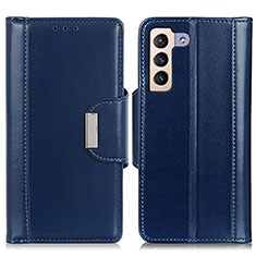 Funda de Cuero Cartera con Soporte Carcasa M13L para Samsung Galaxy S21 Plus 5G Azul