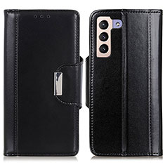 Funda de Cuero Cartera con Soporte Carcasa M13L para Samsung Galaxy S21 Plus 5G Negro