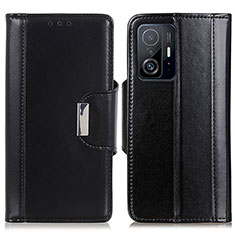 Funda de Cuero Cartera con Soporte Carcasa M13L para Xiaomi Mi 11T 5G Negro