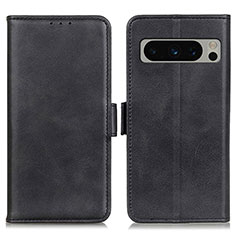 Funda de Cuero Cartera con Soporte Carcasa M15L para Google Pixel 8 Pro 5G Negro