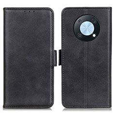 Funda de Cuero Cartera con Soporte Carcasa M15L para Huawei Enjoy 50 Pro Negro