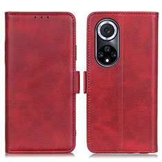 Funda de Cuero Cartera con Soporte Carcasa M15L para Huawei Honor 50 5G Marron Claro