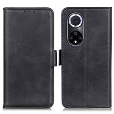 Funda de Cuero Cartera con Soporte Carcasa M15L para Huawei Honor 50 5G Negro