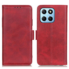 Funda de Cuero Cartera con Soporte Carcasa M15L para Huawei Honor 70 Lite 5G Rojo