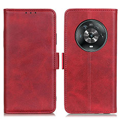 Funda de Cuero Cartera con Soporte Carcasa M15L para Huawei Honor Magic4 5G Marron Claro