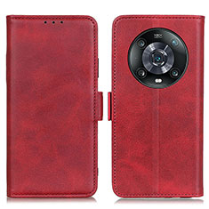 Funda de Cuero Cartera con Soporte Carcasa M15L para Huawei Honor Magic4 Pro 5G Marron Claro