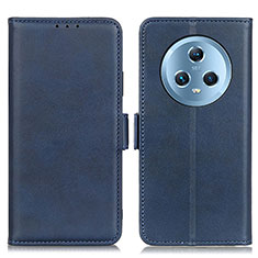 Funda de Cuero Cartera con Soporte Carcasa M15L para Huawei Honor Magic5 5G Azul