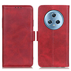 Funda de Cuero Cartera con Soporte Carcasa M15L para Huawei Honor Magic5 5G Marron Claro