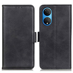 Funda de Cuero Cartera con Soporte Carcasa M15L para Huawei Honor X7 Negro