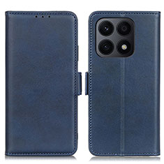 Funda de Cuero Cartera con Soporte Carcasa M15L para Huawei Honor X8a 4G Azul