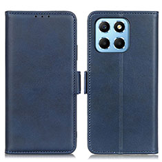 Funda de Cuero Cartera con Soporte Carcasa M15L para Huawei Honor X8a 5G Azul