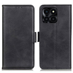 Funda de Cuero Cartera con Soporte Carcasa M15L para Huawei Honor X8b Negro