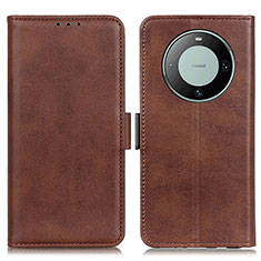 Funda de Cuero Cartera con Soporte Carcasa M15L para Huawei Mate 60 Marron