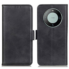 Funda de Cuero Cartera con Soporte Carcasa M15L para Huawei Mate 60 Negro