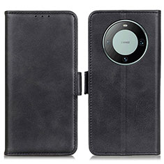 Funda de Cuero Cartera con Soporte Carcasa M15L para Huawei Mate 60 Pro Negro