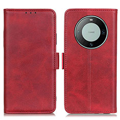 Funda de Cuero Cartera con Soporte Carcasa M15L para Huawei Mate 60 Pro+ Plus Rojo