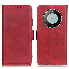 Funda de Cuero Cartera con Soporte Carcasa M15L para Huawei Mate 60 Rojo