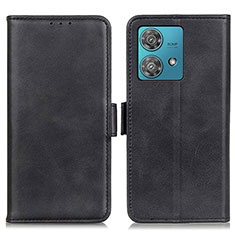 Funda de Cuero Cartera con Soporte Carcasa M15L para Motorola Moto Edge 40 Neo 5G Negro